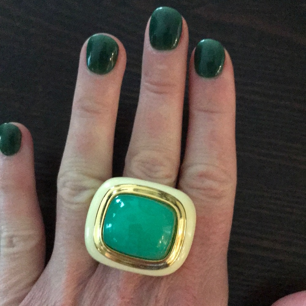 Kenneth Jay Lane cocktail ring